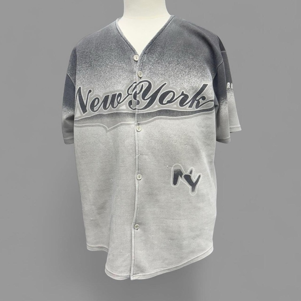 New York Gradient Gray Men's jersey shirt
